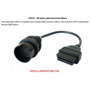 IVECO  38  краков  кабел ‐ преходник 